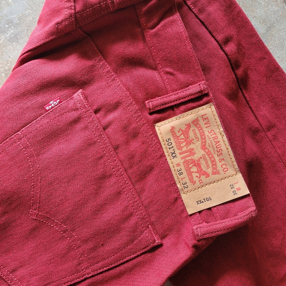 Levi's 501XX Straight Leg Jean
